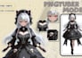 design custom anime pngtuber model for streaming on twitch or youtube